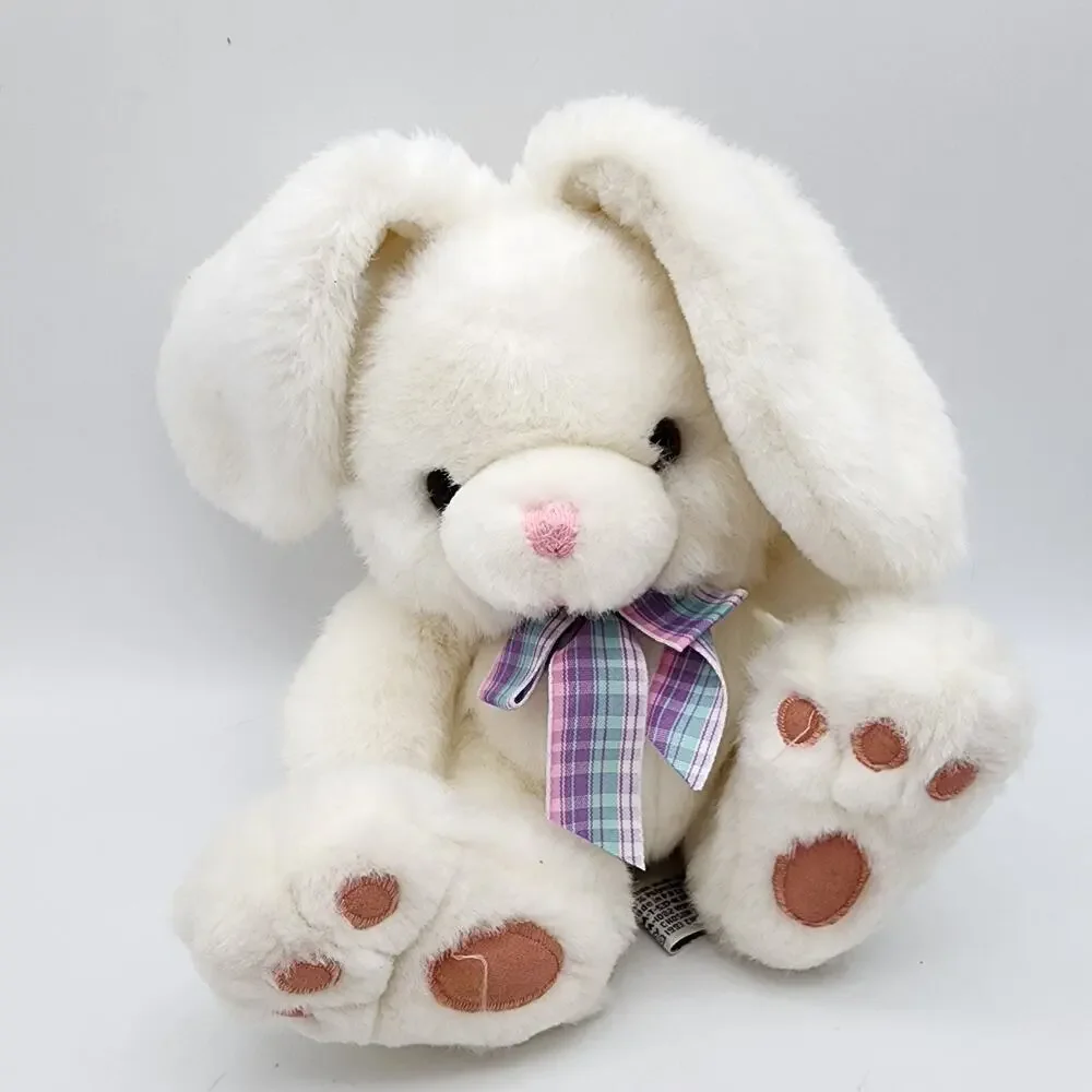 Vintage Chosun White Bunny Rabbit Plush Stuffed Toy 9